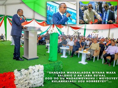 Shaqada Wakaaladda Biyaha waxa saldhig u ah laba su’aalood oo uu madaxweynuhu i weydiiyey kulankayagii ugu horreeyey….